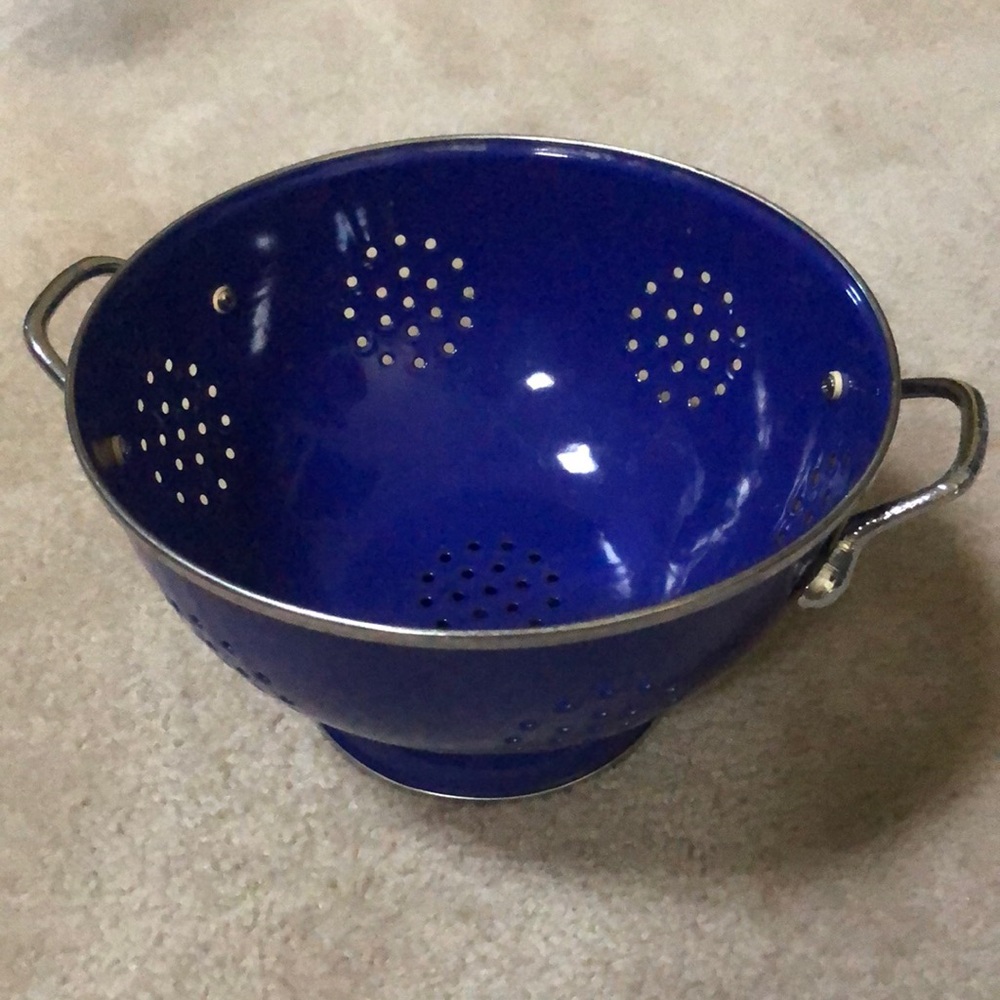 Calypso Basics by Reston Lloyd Powder Coated Enameled Colander, 1.5 Quart! New
